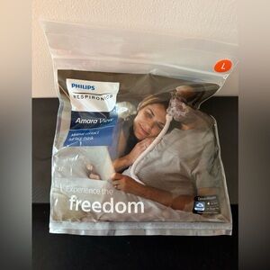 Philips Respironics Amara View Full Face Mask - Blue and White